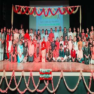 Students  participated in district level competition organized by Red Ribbon